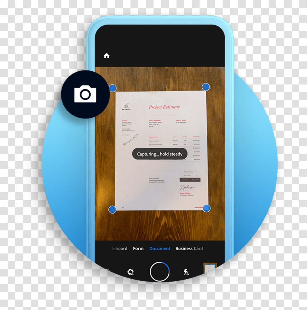 Adobe Scan Pdf Scanner App For Iphone & Android Acrobat Camera Phone, Mobile Phone, Electronics, Cell Phone, Text Transparent Png