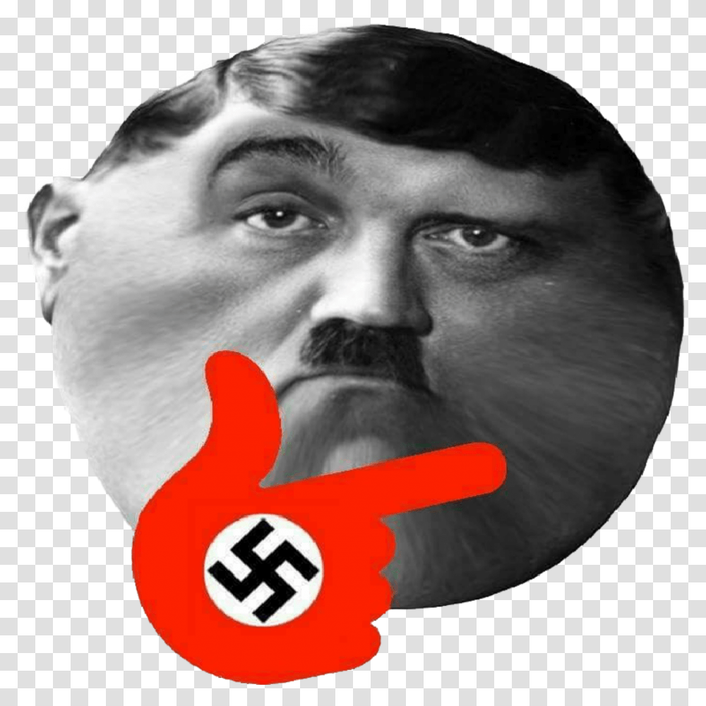 Adolf Hitler Hentai Emoji For Discord, Head, Face, Person Transparent Png