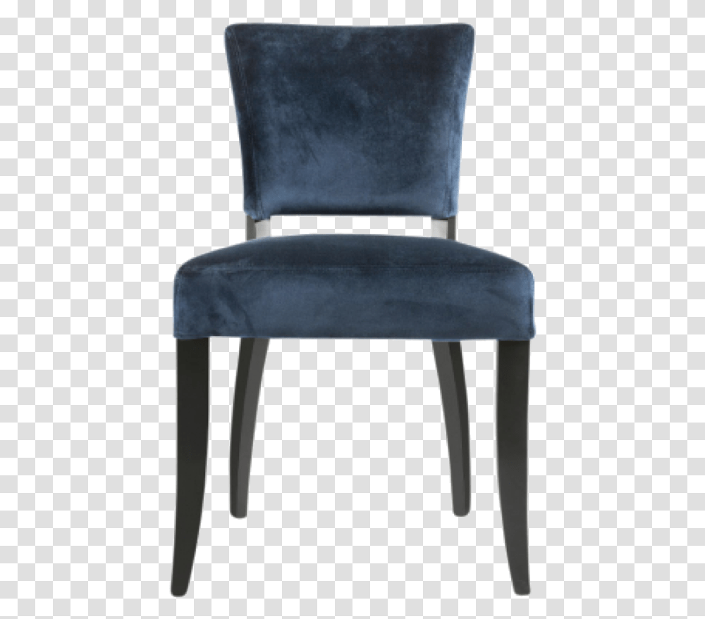 Adonia Dining Chair Dark Blue With Gold Chair, Furniture, Armchair Transparent Png