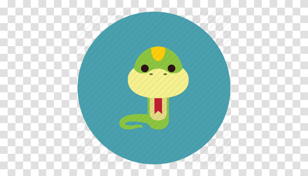 Adorable Animals Cute Reptile Snake Tongue Icon, Toy, Mammal, Sea Life, Sphere Transparent Png