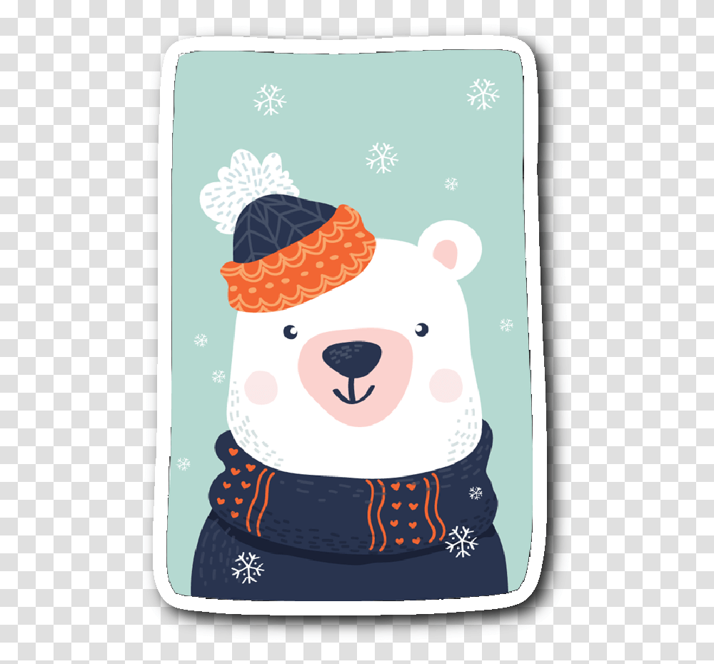 Adorable Animals In Winter Clothes, Apparel, Mail, Envelope Transparent Png