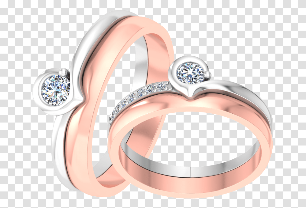 Adorable Couple Rings Diamond Engagement Ring Designs For Couple, Jewelry, Accessories, Accessory, Platinum Transparent Png