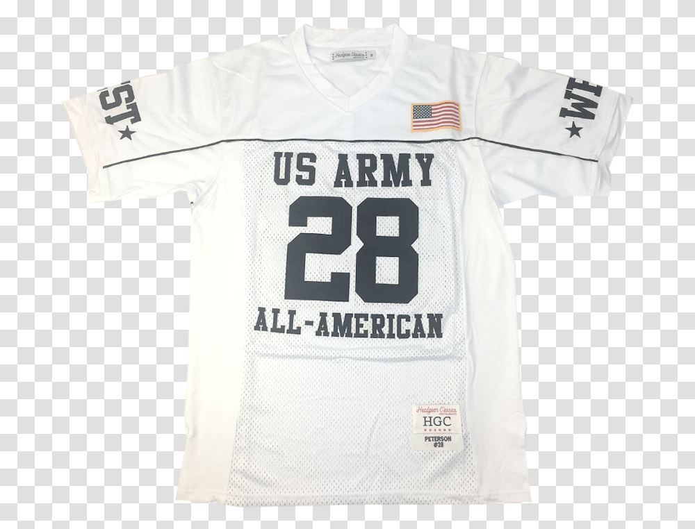 Adrian Peterson All American White Football Jersey, Apparel, Shirt, T-Shirt Transparent Png