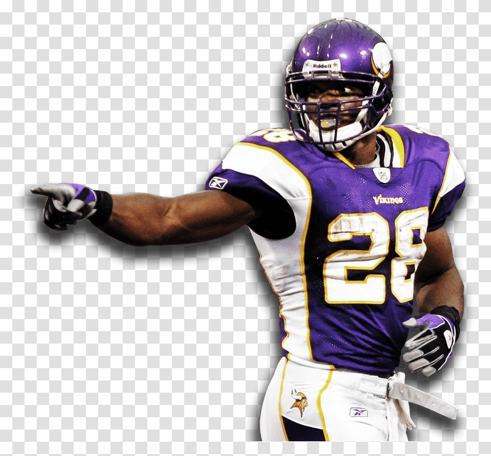 Adrian Peterson Cut Out, Apparel, Person, Human Transparent Png