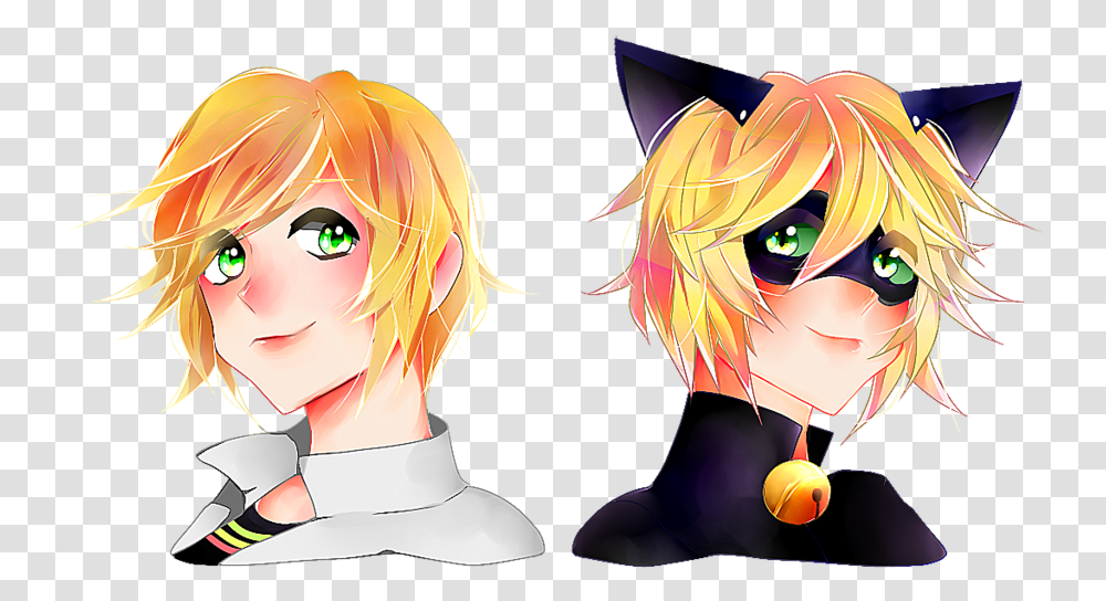 Adrienchat Noir Cartoon, Manga, Comics, Book, Person Transparent Png