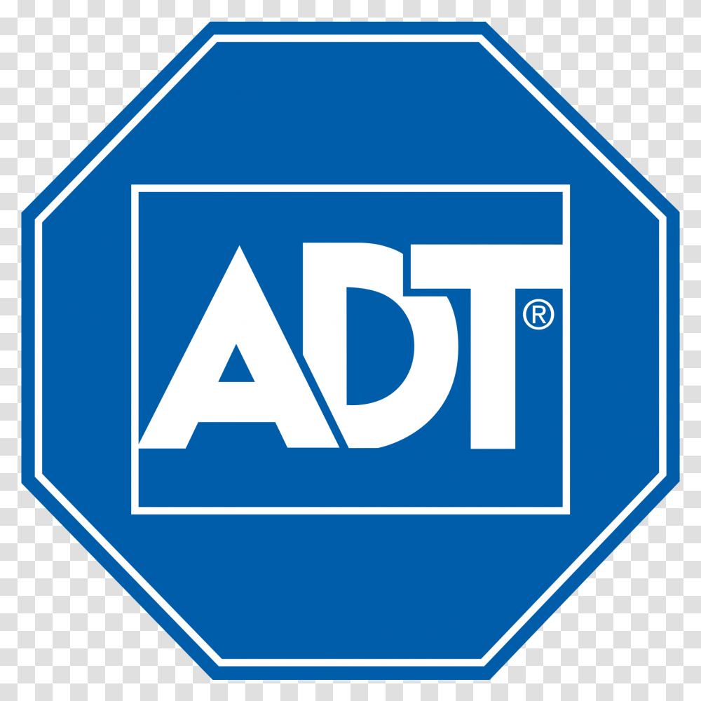 Adt Security Services Logo Sign, Label, Word Transparent Png