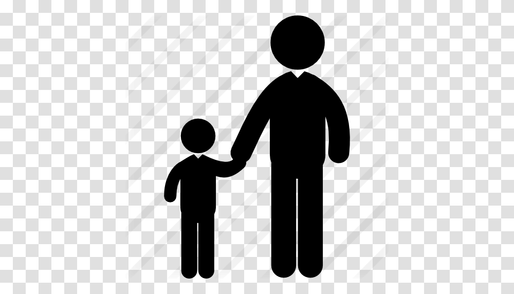 Adult And Child Silhouettes, Gray, World Of Warcraft Transparent Png