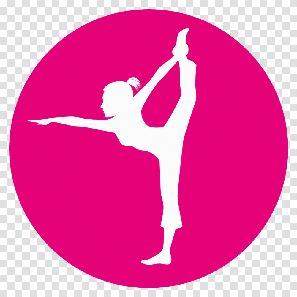 Adult Dance Classes Fitness Icon Pink 1200x1200 For Cheerleading, Bowling, Symbol, Leisure Activities, Sphere Transparent Png