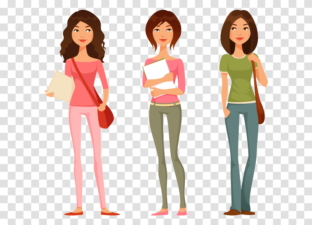 Adult Girl Cliparts Teenage Girl Clipart, Person, Female, People Transparent Png