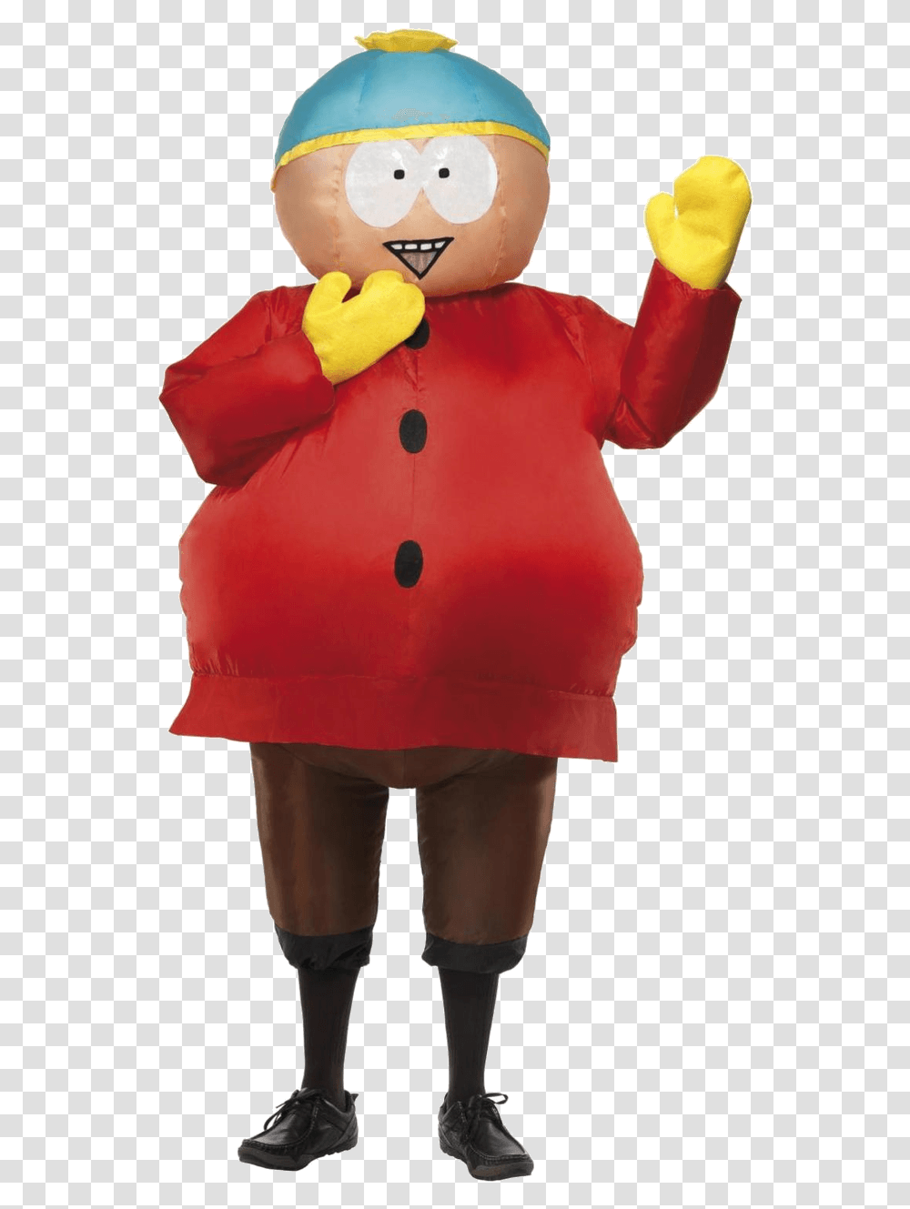 Adult Inflatable South Park Cartman Costume Kenny Costume South Park, Apparel, Coat, Person Transparent Png