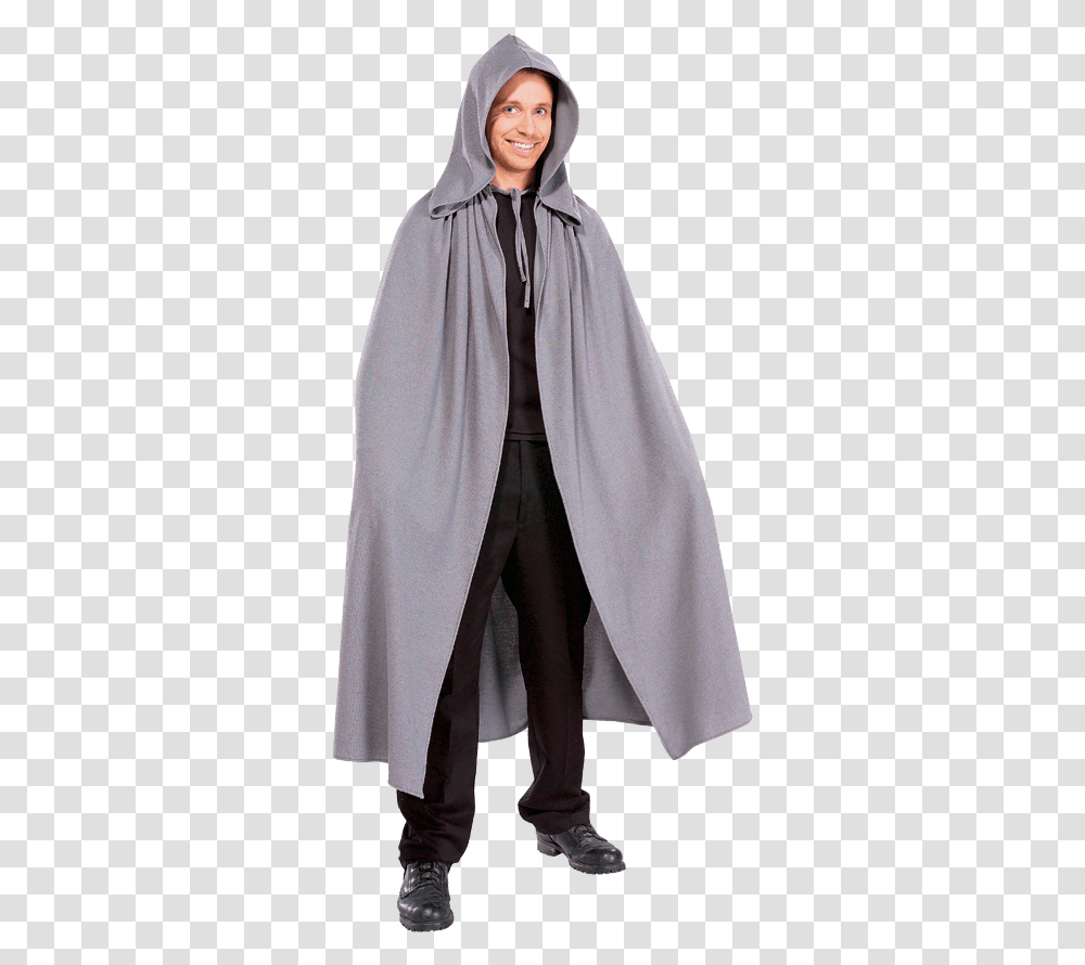 Adult Lotr Grey Elven Costume Cloak Lord Of The Ring Costumes, Apparel, Fashion, Person Transparent Png