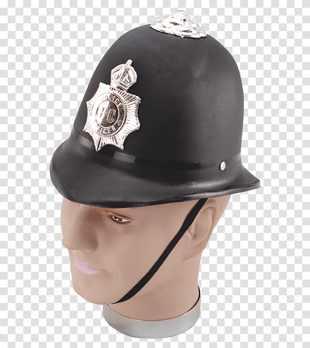Adult Police Hat Accessory Hat, Clothing, Apparel, Helmet, Hardhat Transparent Png