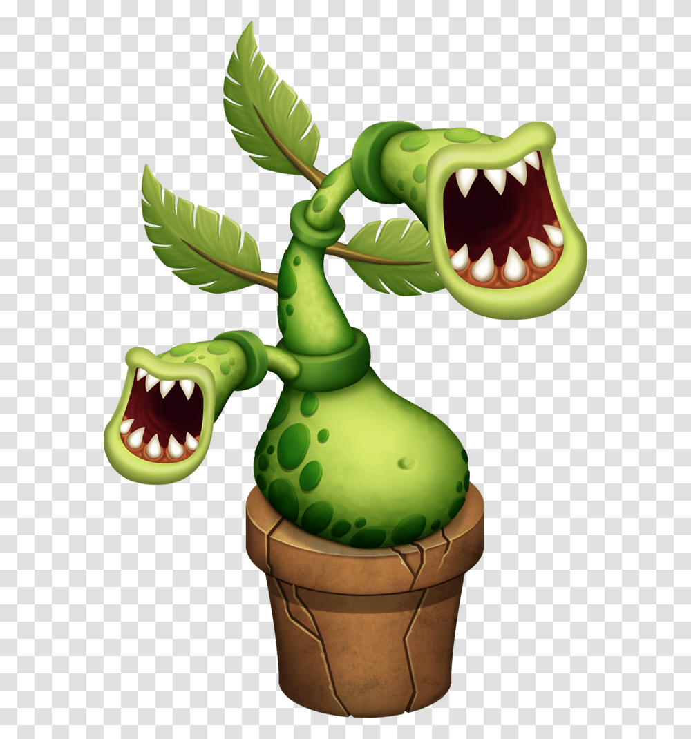 Adult Potbelly My Singing Monsters, Toy, Teeth, Mouth, Plant Transparent Png