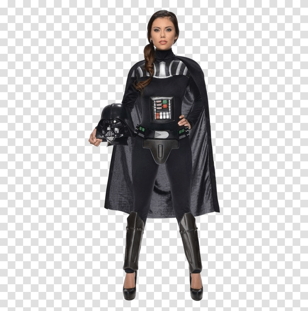 Adult Star Wars Female Darth Vader Costume Ladies Star Wars Costume, Clothing, Apparel, Person, Fashion Transparent Png