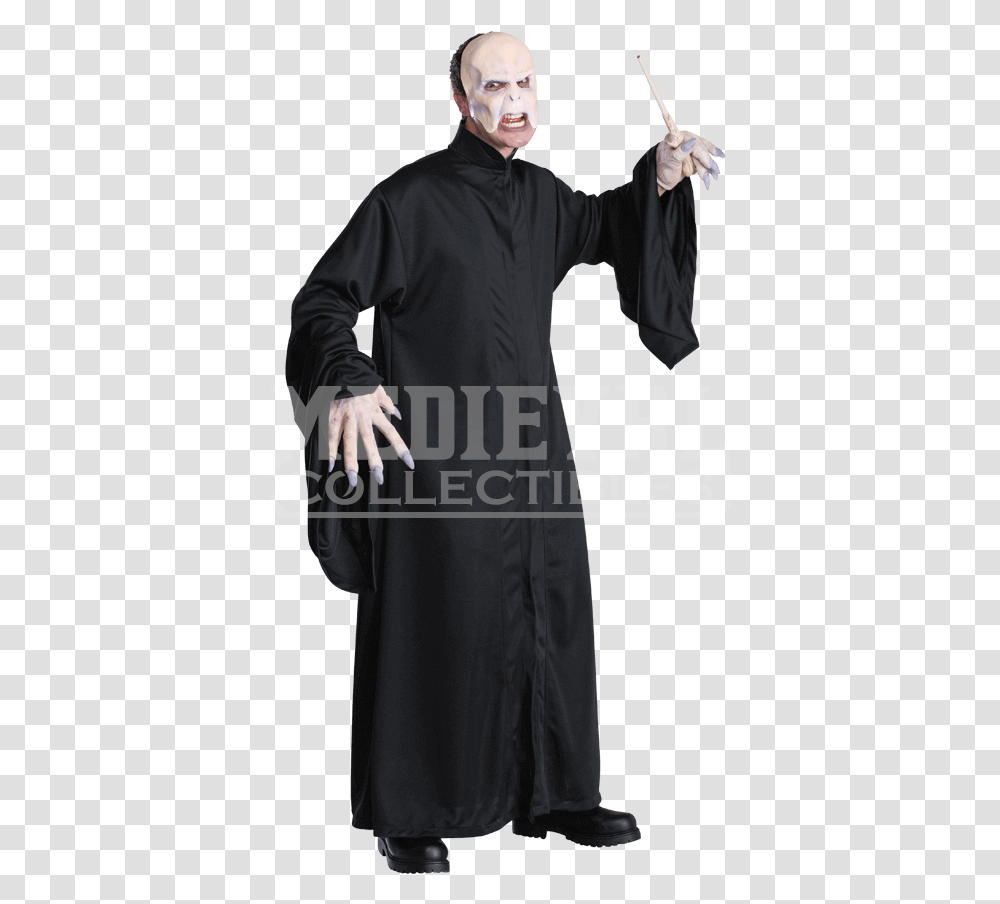 Adult Voldemort Costume Harry Potter Voldemort Costume, Sleeve, Long Sleeve, Person Transparent Png