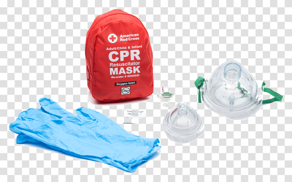 Adultchild And Infant Cpr Mask Bag, Backpack, First Aid, Plastic Bag Transparent Png