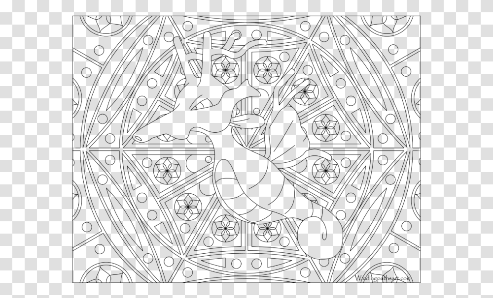 Adults Colouring Pages Pokemon, Gray, World Of Warcraft Transparent Png