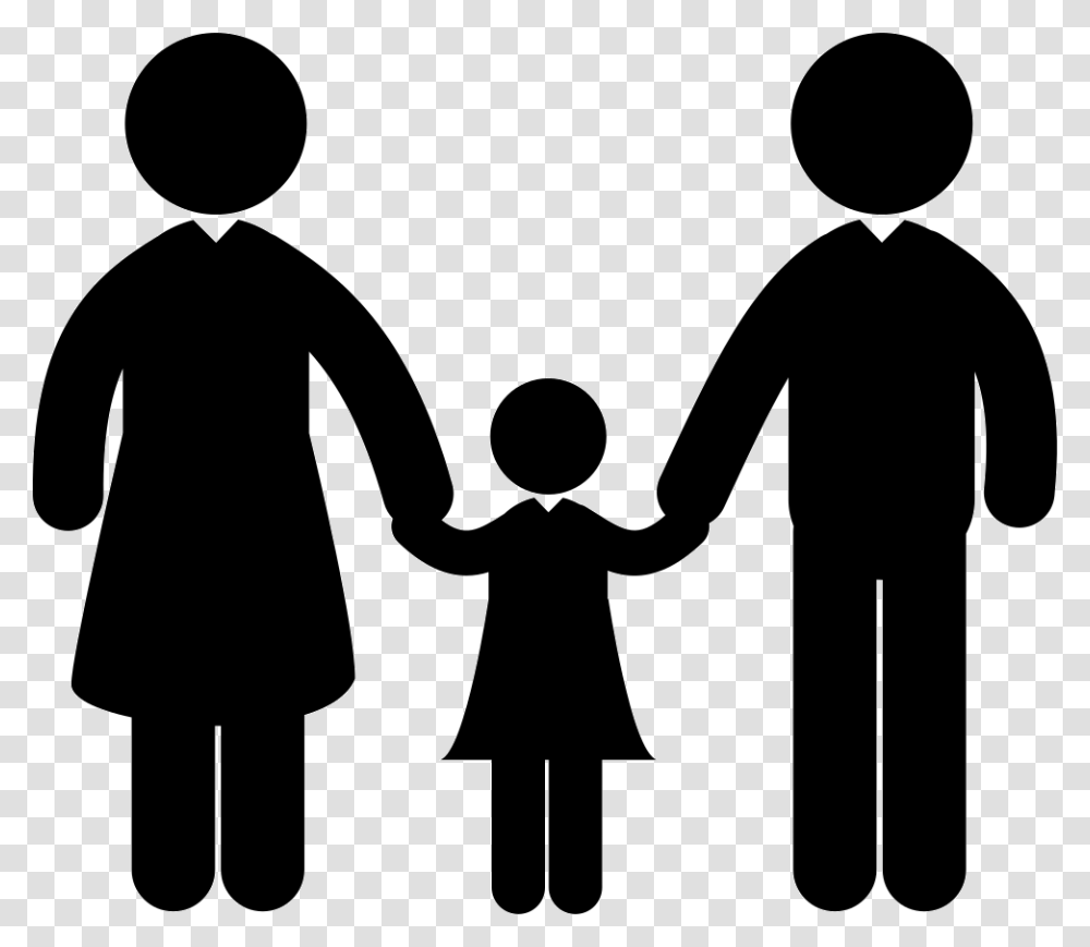 Adults Couple With A Child Adult And Children, Person, Human, People, Hand Transparent Png