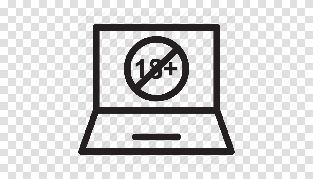 Adults Only Sign Censored Laptop Recommended Restricted, Clock Tower, Architecture, Building, Chair Transparent Png