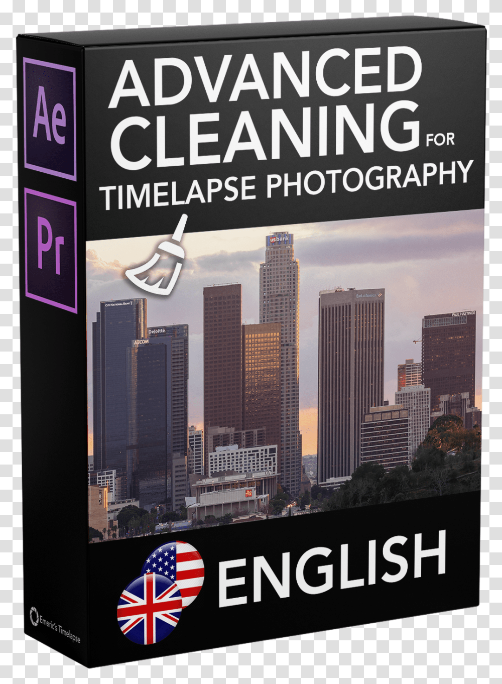Advanced Cleaning Box Skyscraper, Poster, Advertisement, City, Urban Transparent Png