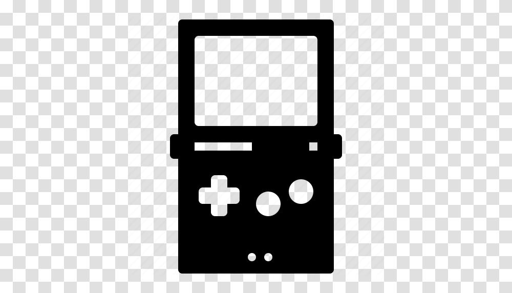 Advanced Gameboy Nintendo Sp Video Games Icon, Scoreboard, Silhouette Transparent Png