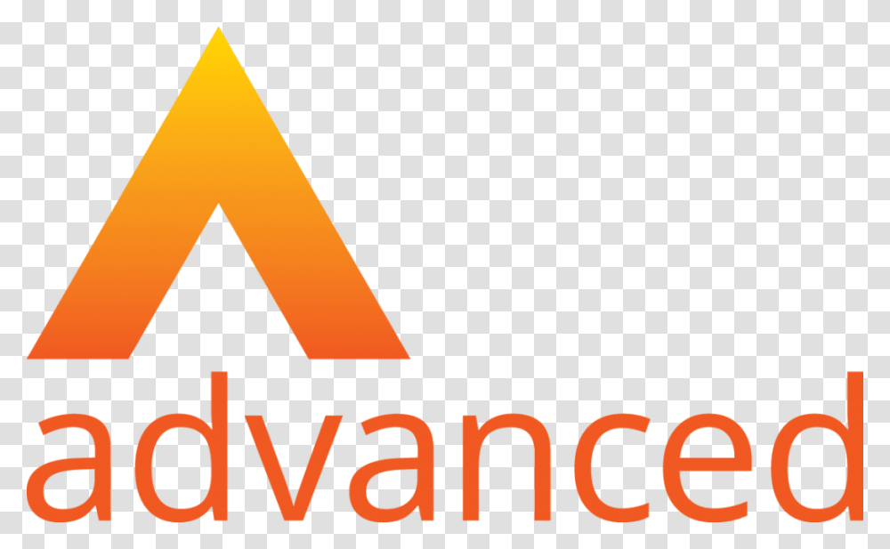Advanced Logo Advanced Business Cloud Essentials, Alphabet, Triangle Transparent Png