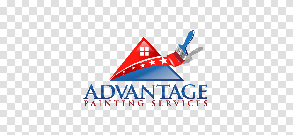 Advantage Painting Services, Label, Logo Transparent Png