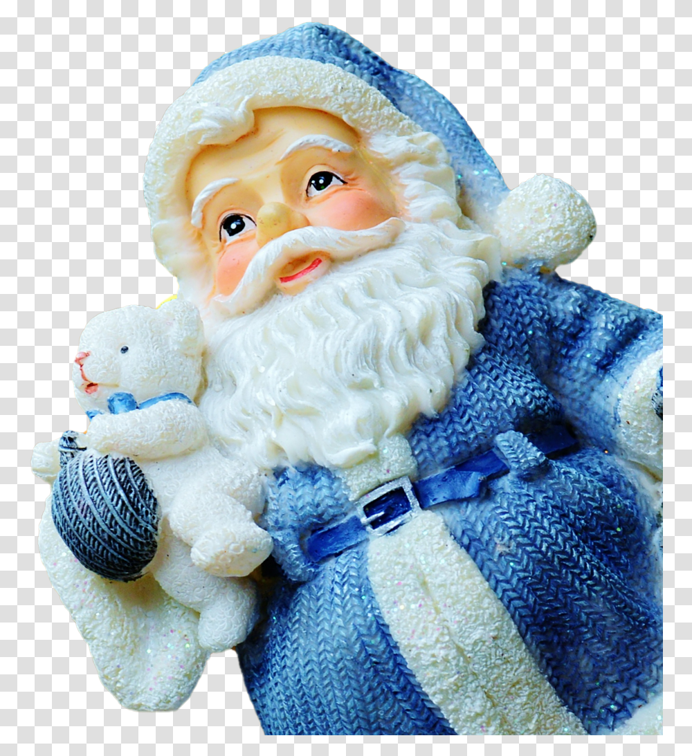 Advent Santa Claus Happy Christmas Day Hd, Figurine, Sweets, Food, Confectionery Transparent Png