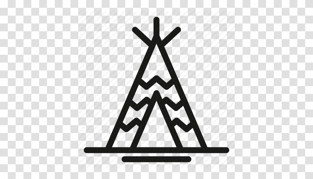 Adventure C Camping Tent Trip Icon, Triangle, Cross, Cone Transparent Png