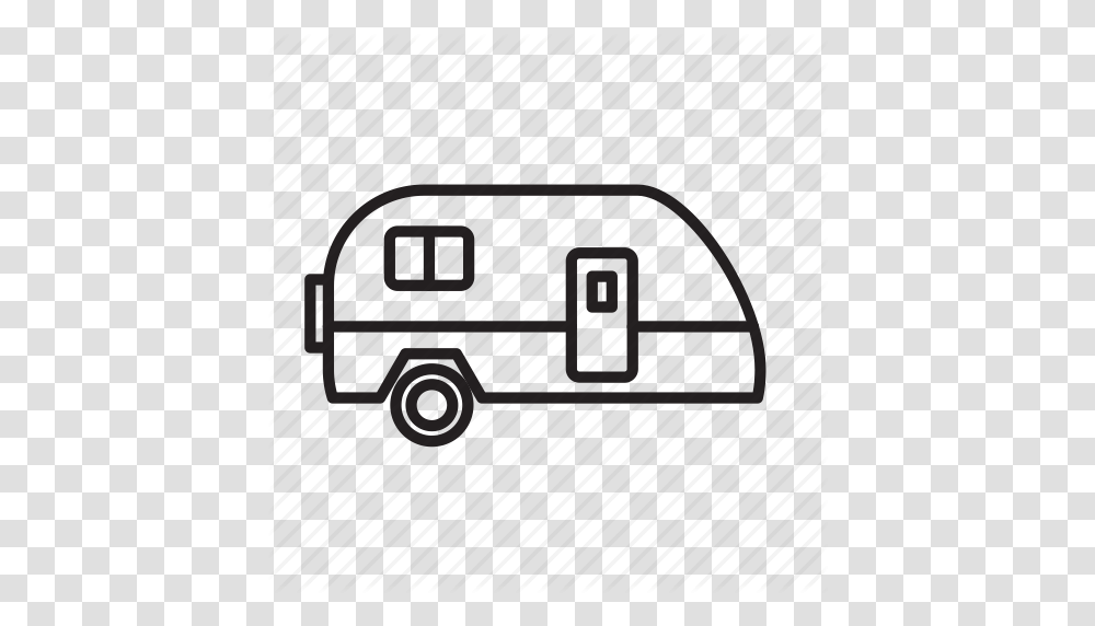 Adventure Camper Camping Hiking Outdoor Recreation Rv Icon, Vehicle, Transportation, Wheel, Machine Transparent Png
