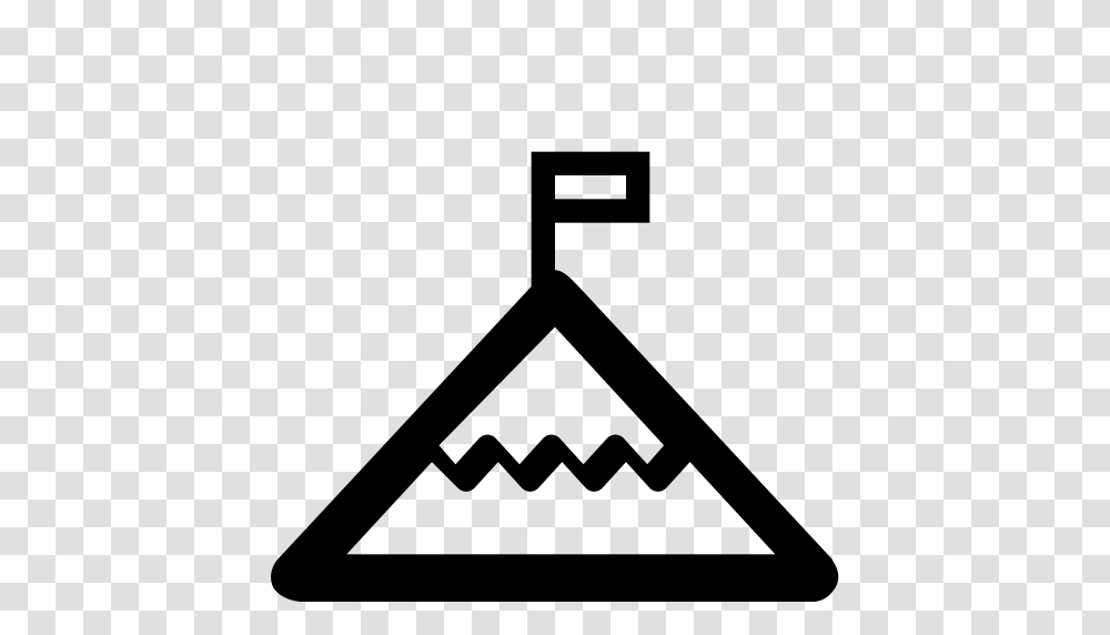 Adventure Camping Mountain Nature Peak Icon, Gray, World Of Warcraft Transparent Png