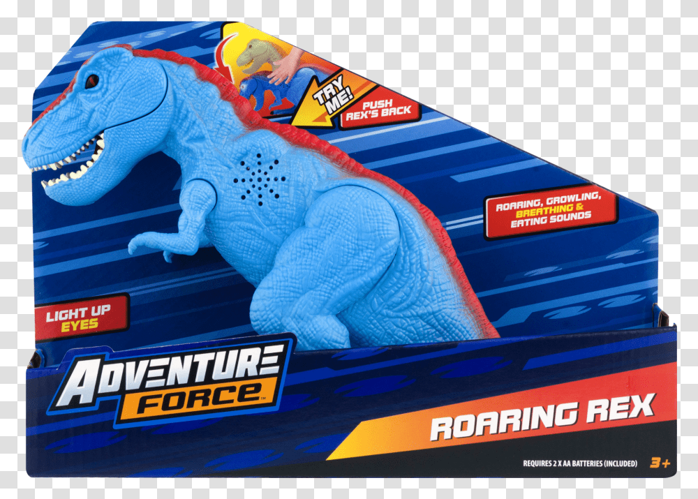 Adventure Force Roaring Rex, Dinosaur, Reptile, Animal Transparent Png