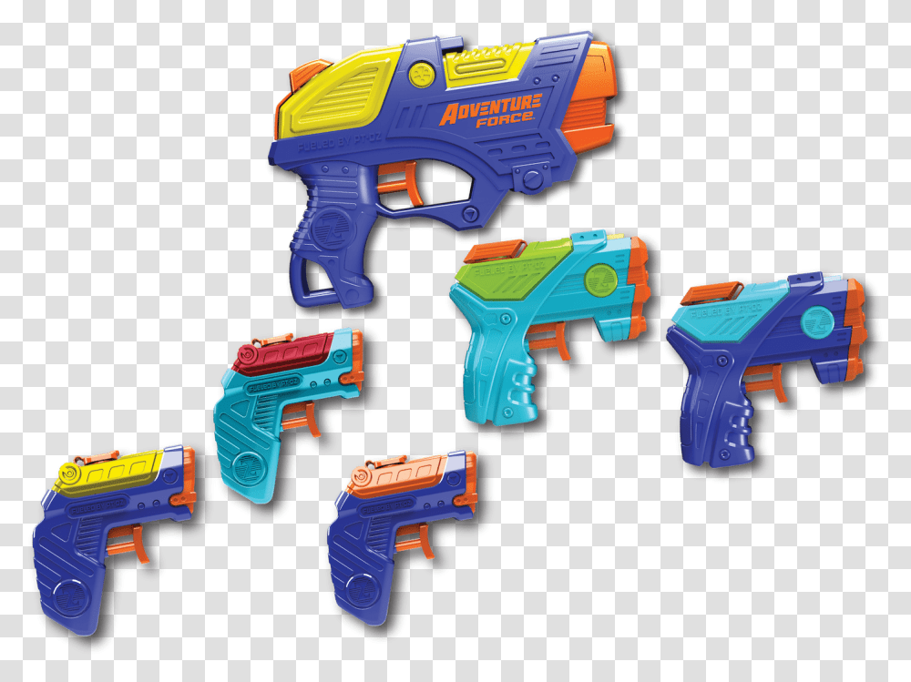 Adventure Force Water Guns, Toy Transparent Png
