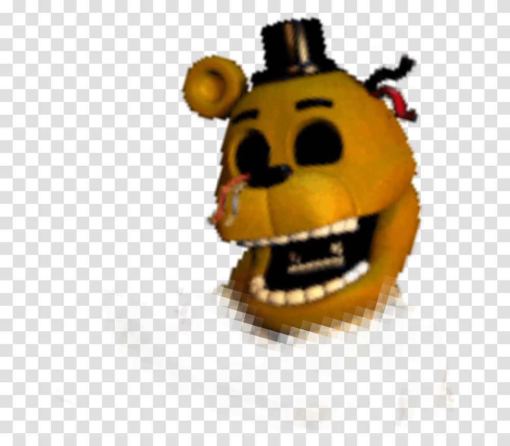 Adventure Golden Freddy Head Old Freddy Fnaf World, Toy, Outdoors Transparent Png