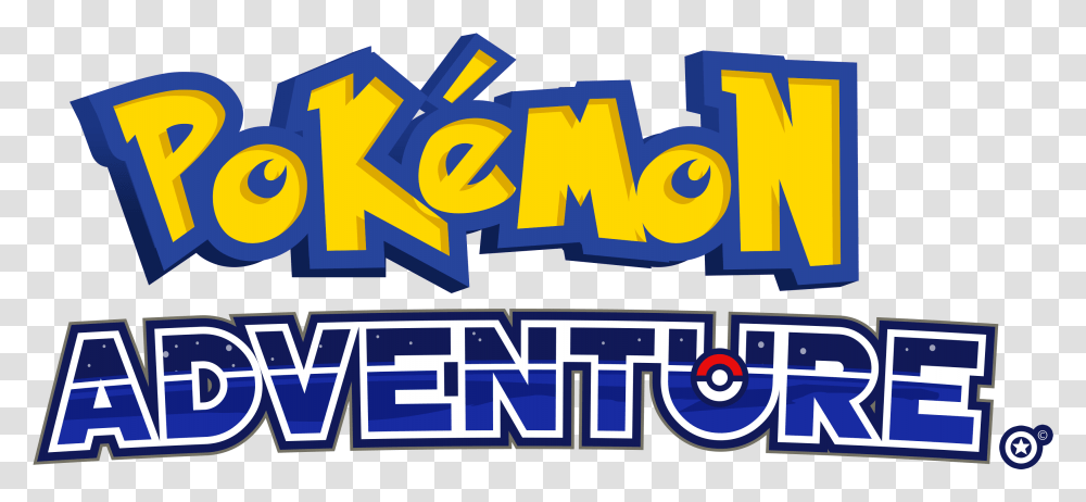 Adventure Logo 5 Image Pokemon, Text, Alphabet, Label, Word Transparent Png