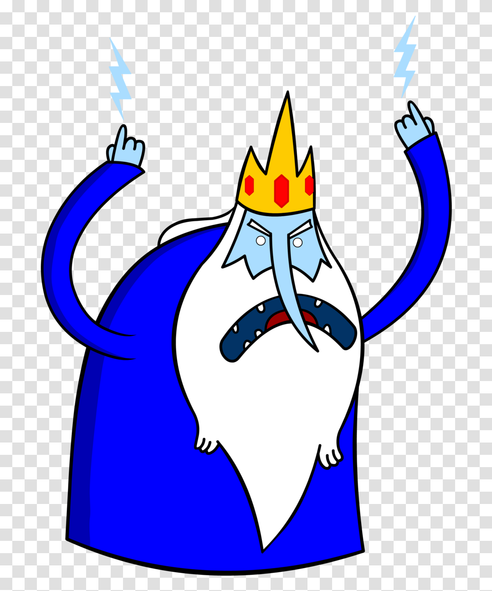 Adventure Time Angry Ice King Finn And Jake Adventure Time Characters, Poster, Light, Symbol, Animal Transparent Png