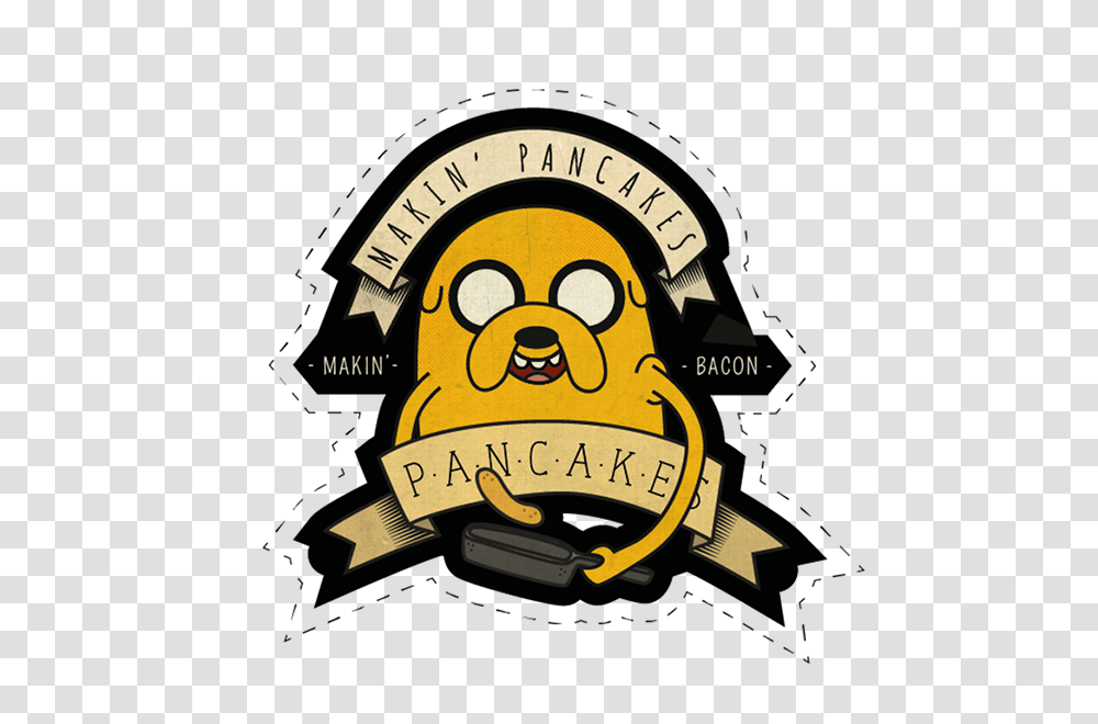 Adventure Time Badges On Behance, Logo, Trademark Transparent Png
