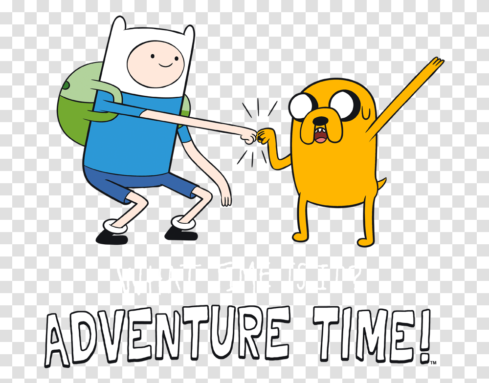 Adventure Time Fist Bump Men's Tall Fit T Shirt Hora De Aventura Finn E Jake, Poster, Advertisement, Flyer, Paper Transparent Png