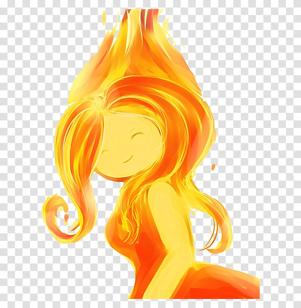 Adventure Time Flame Princess Cute, Fire Transparent Png