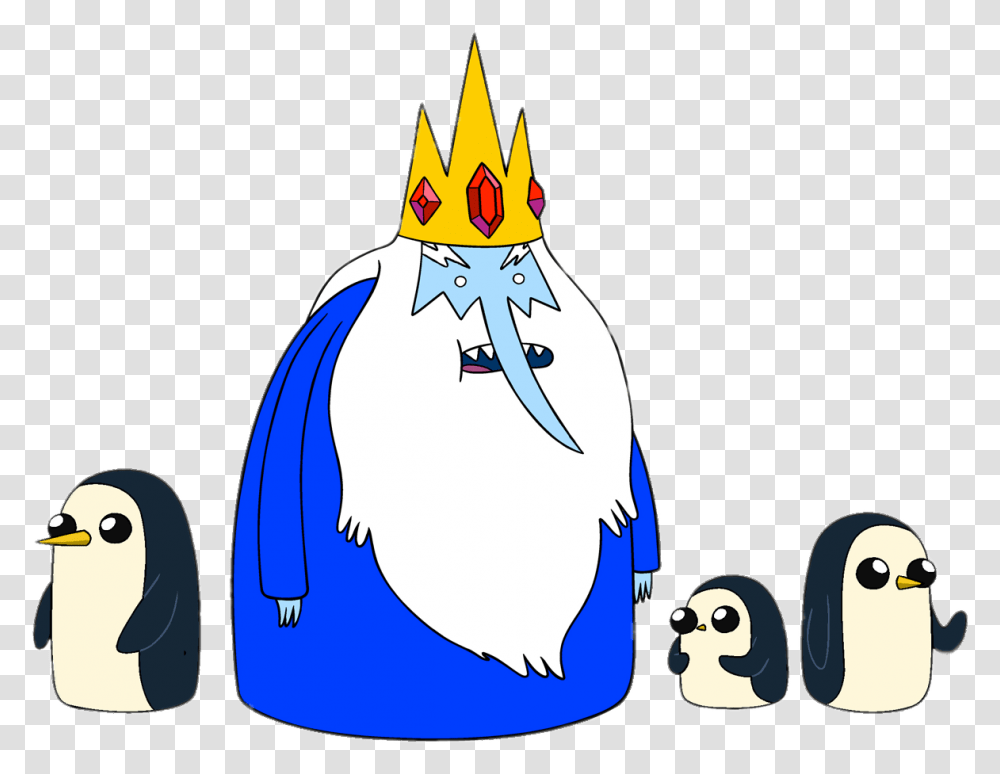 Adventure Time Ice King Penguin, Bird, Animal Transparent Png