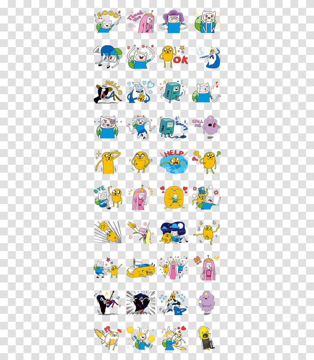 Adventure Time Line Sticker Gif Amp Pack Adventure Time Line Stickers, Rug Transparent Png