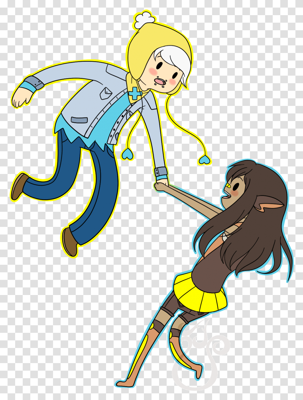 Adventure Time Styled Dorks Can Never Have Cartoon, Hand, Drawing, Apparel Transparent Png