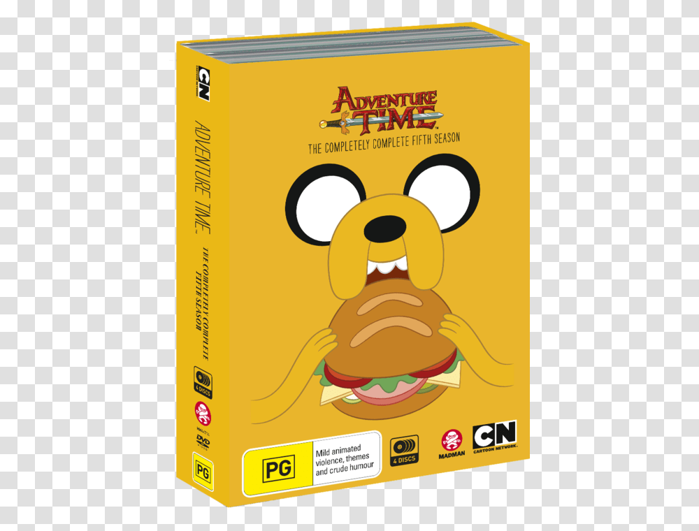 Adventure Time The Completely Complete Fifth Season, Poster, Advertisement, Food Transparent Png