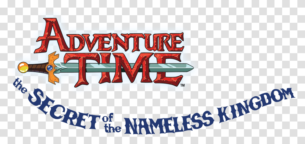 Adventure Time The Secret Of The Nameless Kingdom Logo, Word, Alphabet, Leisure Activities Transparent Png