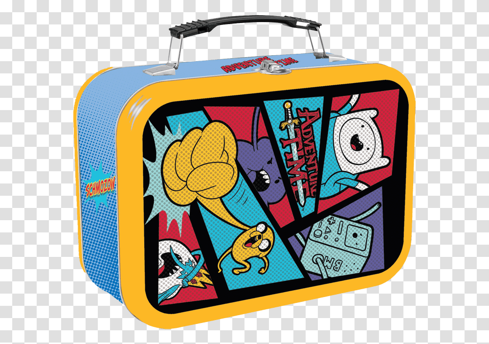Adventure Time Tin Lunch Box, Game, Pencil Box Transparent Png