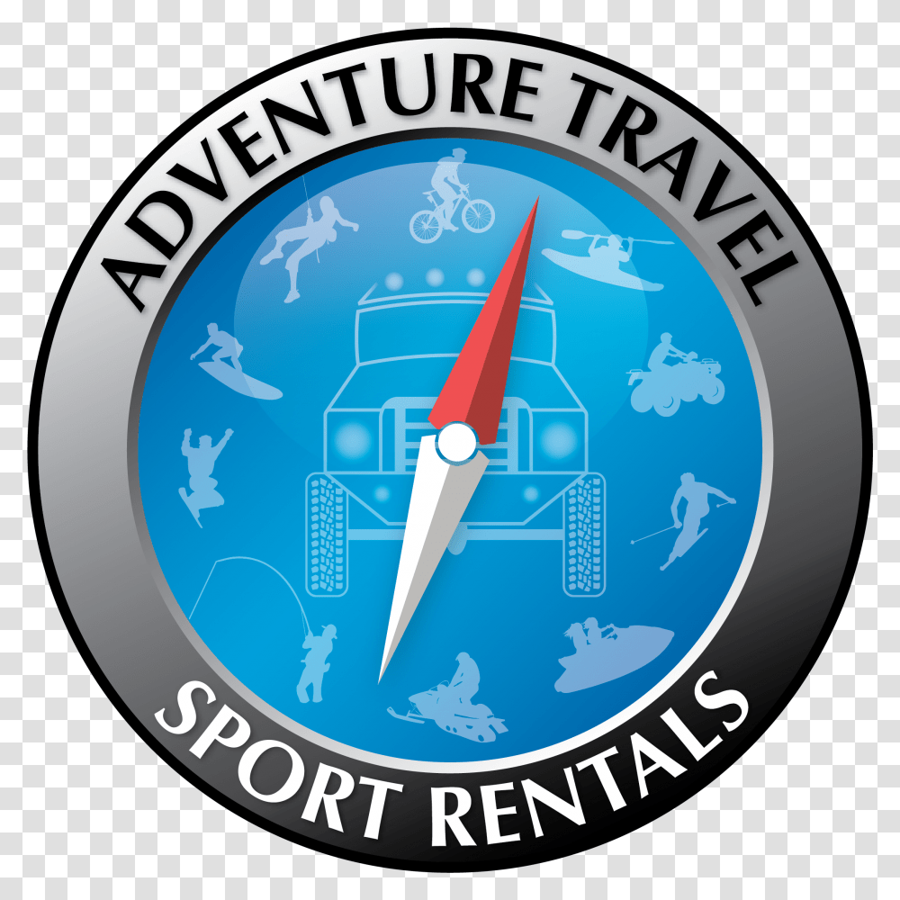 Adventure Travel Sports Rentals Rocket, Compass, Logo, Trademark Transparent Png