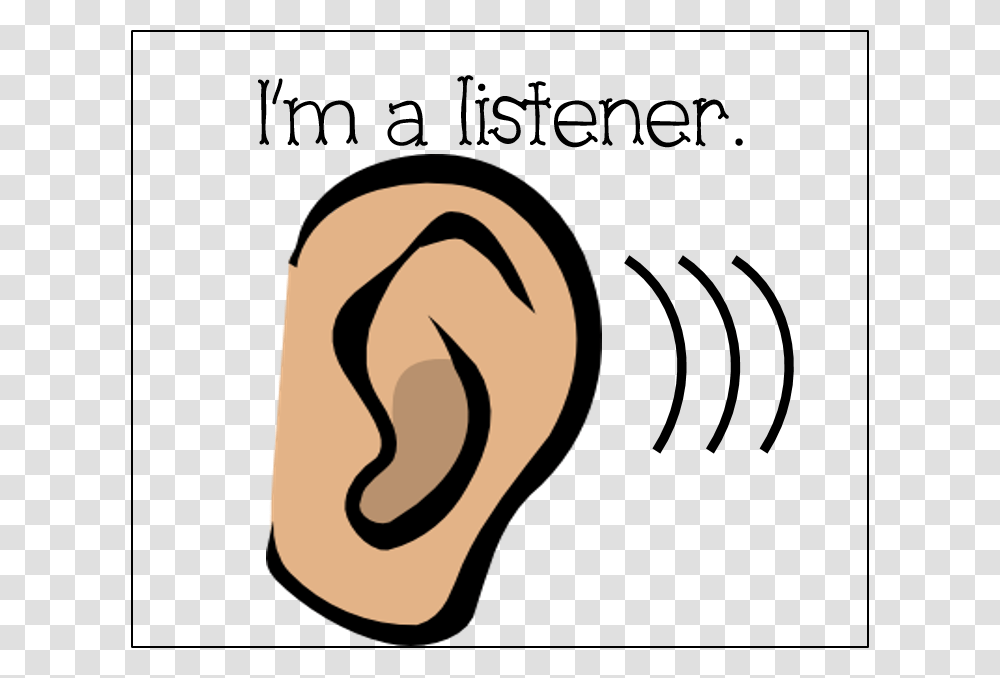 Adventures In Literacy Land Listening, Ear Transparent Png