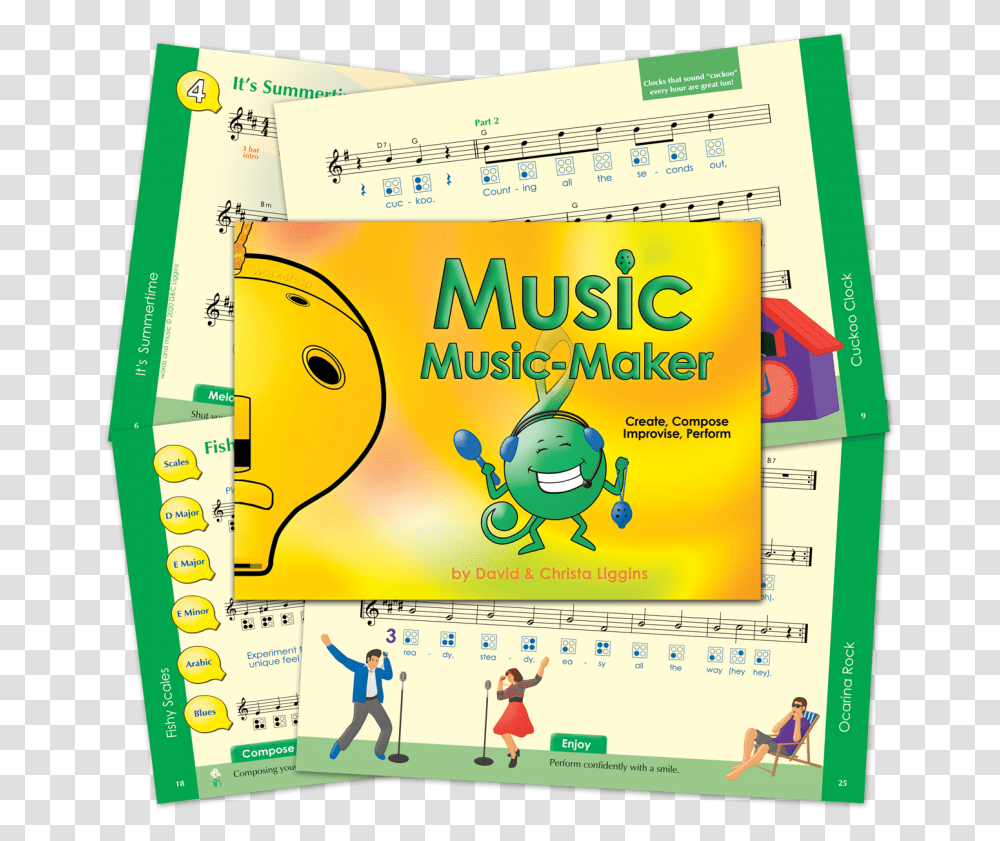 Adventurous Music Making Musicmaker Cd Edition - Ocarina Dot, Advertisement, Flyer, Poster, Paper Transparent Png