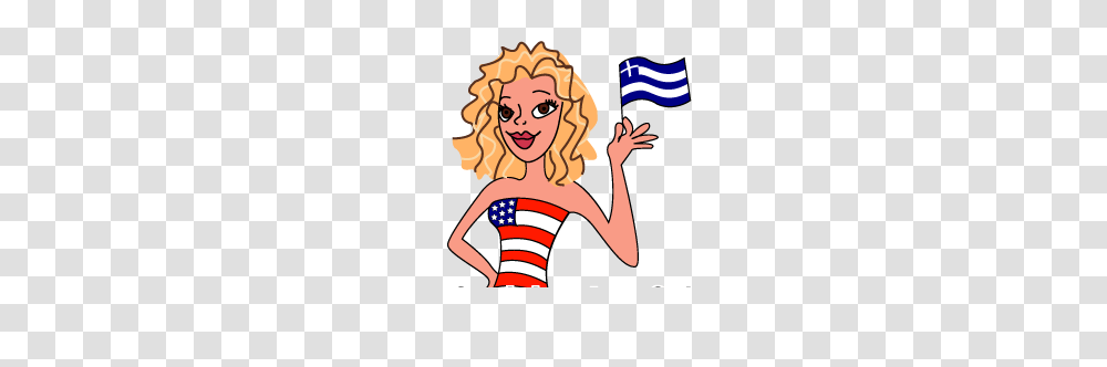 Advertise With Usabout Us Greek American Girl, Flag, American Flag, Person Transparent Png