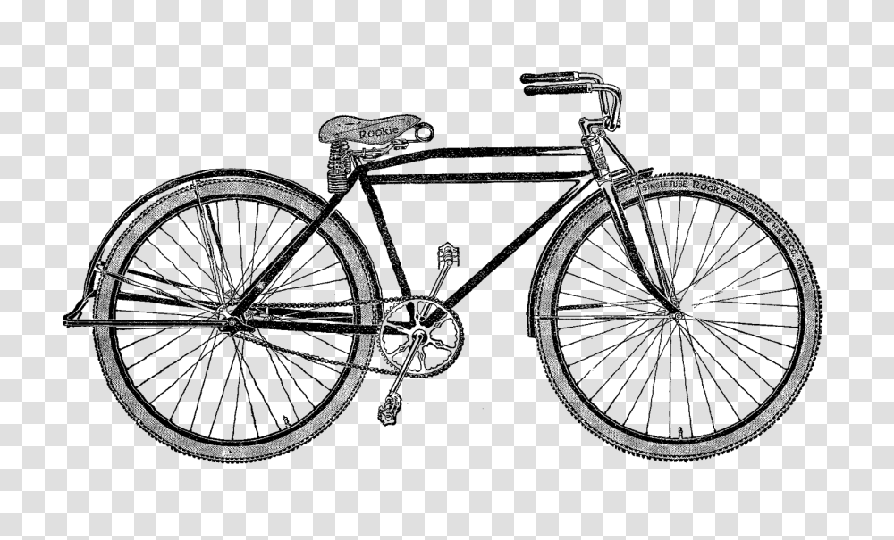 Advertisement Clipart Vintage Bicycle, Astronomy, Outer Space, Outdoors, Musician Transparent Png